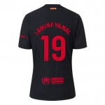 Günstige Fußballtrikots FC Barcelona Lamine Yamal 19 Kinder Auswärtstrikot 2024-25 Kurzarm